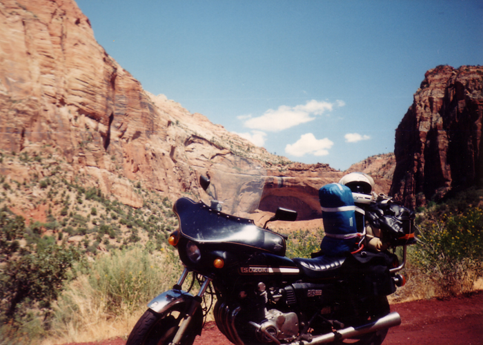 Suzuki GS1000 Motorcycle in Zion Utah